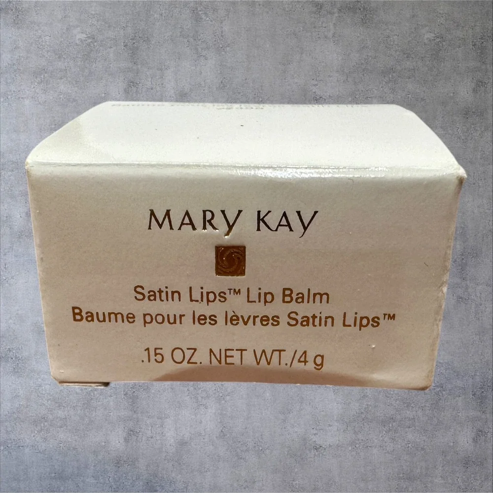 Mary Kay‎ Satin Lips Lip Balm 2498 .15 oz New Fragrance Free Moisturizing Balm